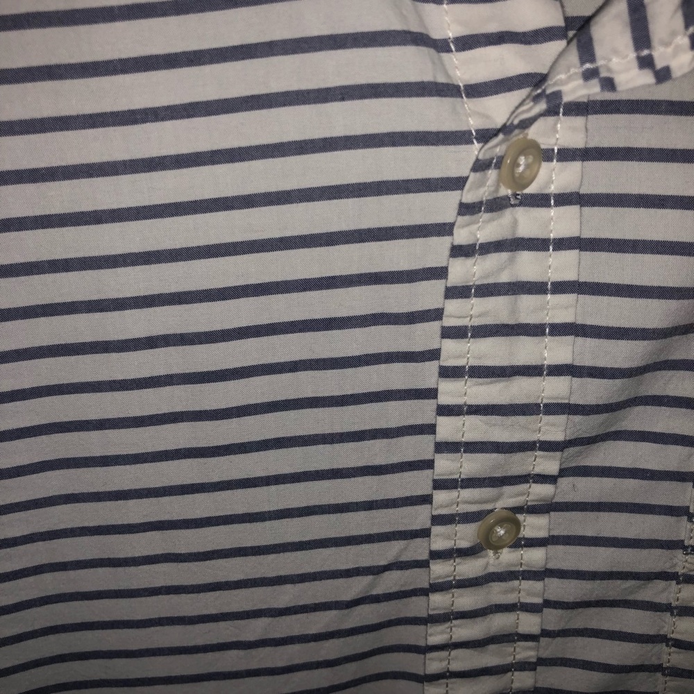 Striped Button-Down Shirt - image 3